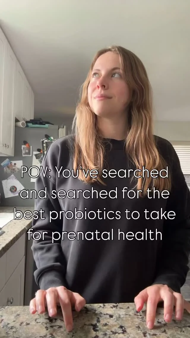 POV: You’ve searched high and low for the “best probiotic” for prenatal health—maybe even dropped $$ on a fancy supplement—only to discover the most powerful option might already be in your fridge🥬🥣

Think: raw sauerkraut, kefir, full-fat yogurt, fermented carrots, or beet kvass. These aren’t just old-school pantry staples—they’re living foods, packed with diverse, naturally occurring beneficial bacteria that support your gut, hormones, and growing baby.

Here’s why I always recommend starting with fermented foods as a foundational probiotic source:

✨ More microbial diversity– Unlike most supplements that contain a handful of lab-grown strains, fermented foods offer a dynamic spectrum that adapts to your environment and helps build resilient gut flora. 
✨ Whole foods - You’re not just getting probiotics—you’re getting nutrients that support digestion, detoxification, and nutrient absorption.
✨ Gut health = hormone health – A well-fed microbiome helps regulate estrogen metabolism, reduce inflammation, and even influence the vaginal microbiome your baby inherits during birth. 
✨ Daily exposure matters – When you eat small amounts of ferments consistently, you’re creating long-term microbial change—not just taking a “hit” of bacteria that may or may not colonize.

🧬 That said— I still believe a high-quality, targeted probiotic can be incredibly beneficial, especially during preconception, pregnancy, postpartum, or after a round of antibiotics. 

But REALLY FOOD lays the foundation.

So before you feel like you need to “supplement your way” to gut health, try adding a spoonful of sauerkraut to lunch or sipping some kefir with your snack.

📥 Curious about building a microbiome-supportive meal plan for fertility or pregnancy? Grab my free Prenatal Nutrition Guide at the link in bio!

**not medical advice, note some women don’t feel comfortable consuming raw foods in pregnancy. Be sure to do your research and make your own informed decisions❤️
