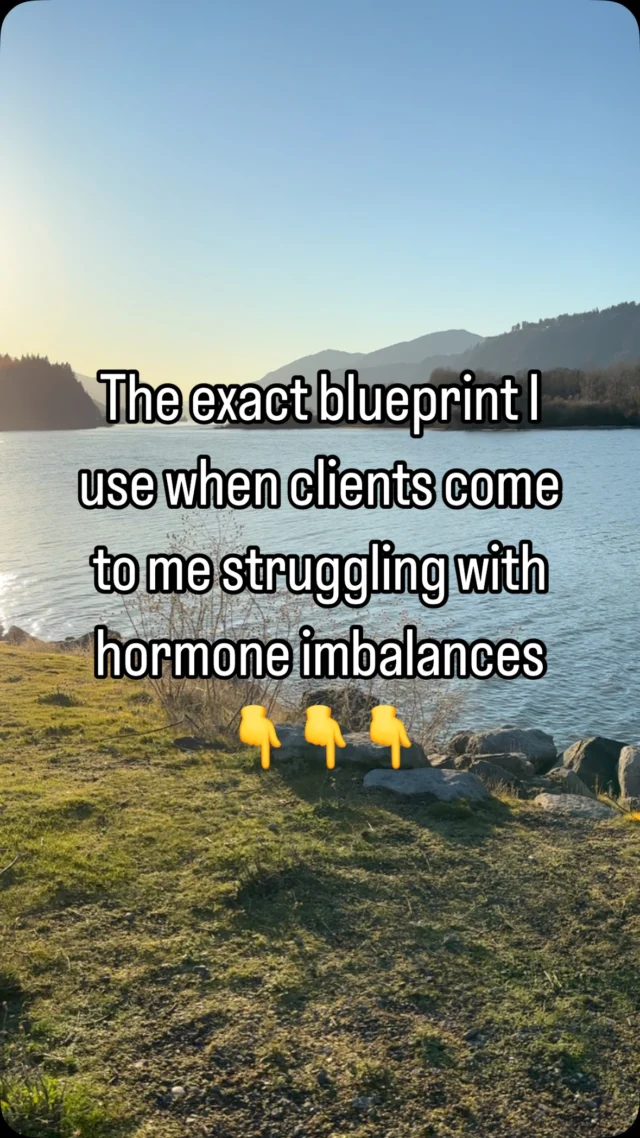 Here’s the exact blueprint I use with my 1:1 clients to restore hormone harmony from the inside out👇👇

1️⃣ We start with the gut and liver✨
because your body eliminates excess estrogen through the liver (Phase I & II detox) and then through the gut. 
If either of these systems is sluggish, it can lead to estrogen dominance, poor nutrient absorption, and systemic inflammation.

2️⃣ We assess and chart the menstrual cycle🌱
because it gives real-time insight into hormonal patterns. Is ovulation happening? Is the luteal phase long enough? Are there signs of progesterone deficiency or anovulation? 

3️⃣ We build a nutrient-dense, personalized food strategy🎉
not based on restriction, but nourishment. We focus on minerals like copper, magnesium, and potassium, fat-soluble vitamins like A, D, E, and K, and high-quality proteins/fats to stabilize blood sugar and support hormone production.

4️⃣ We support the nervous system🌸because chronic stress impacts the body at a cellular level. It affects the HPA axis, which impacts hormone health. We use various tools such as nourishment and lifestyle shifts to bring the body back into a parasympathetic, healing state.

Hormones don’t work in isolation. 
And when we address your hormone imbalances at the root—not just throwing a bandaid on symptoms—you can experience real transformation.

✨If you’re ready to get to the root and begin restoring balance, my free guide, Happy Hormone Breakfast Tips, is a perfect first step. 
Comment “🌱” to grab yours now⬇️

#HolisticHormoneHealing #FunctionalNutrition #RootCauseApproach #FertilityAwareness #MetabolicHealth #WomensHealth #HormoneBalance #MineralBalance #NervousSystemSupport #NutritionalTherapyPractitioner #HolisticConception

*not medical advice
